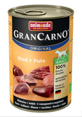 Консервы Animonda Gran Carno Original Adult с говядиной и индейкой для взрослых собак