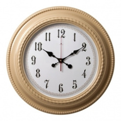 Часы 21 Bek настенные  6141-103  круг d=60см, корпус бежевый "Готика" "Рубин"