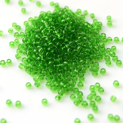 Бисер Тохо круглый 11/0 0007 зеленый/Toho round