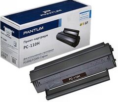 Тонер-картридж Pantum PC-110H для Pantum P2000/P2050/M5000/M5005/M6000/M6005, черный. Ресурс 2300 стр.