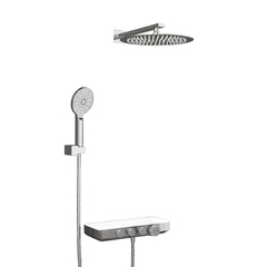 WasserKRAFT A8599.090.116.010.127.011 Thermo Встраиваемый комплект для душа с верхней душевой насадкой и лейкой фото