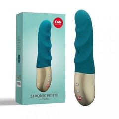 Мини-пульсатор Fun factory STRONIC PETITE, морская волна