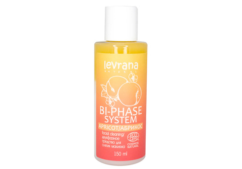 Двухфазное средство для снятия макияжа с абрикосом Леврана, 150мл