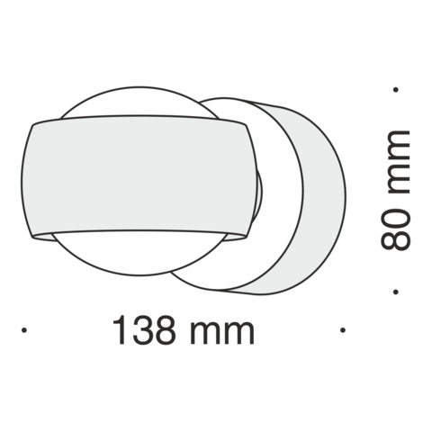 Бра Technical Lens MOD072WL-L8W3K