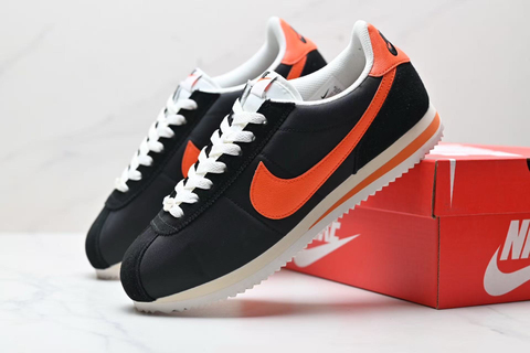 Nike Cortez TXT 'Black Safety Orange' 