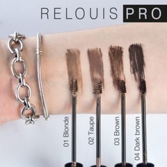 Гель для бровей водостойкий оттеночный Relouis Pro Waterproof Color Brow Gel тон 02 Taupe , 6 гр