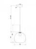 Подвесной светильник Freya Bravis FR8006PL-01BS