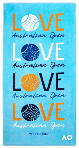 Теннисное полотенце Australian Open x Ralph Lauren Beach Towel - light blue