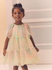 Платье для девочки Next E86-994, Кремовый