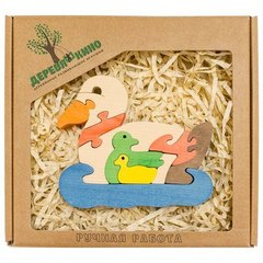 Развивающая игрушка"Утка и утята"