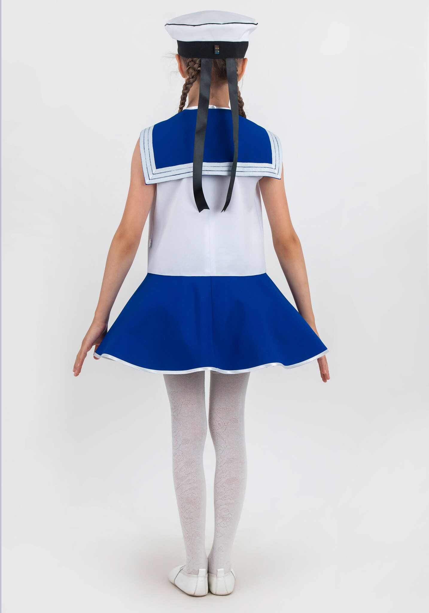 Как с�шить карнавальный костюм морячки для девочки?