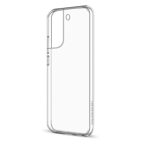 Силиконовый чехол TPU Clear case (толщина 1,0 мм) для Samsung Galaxy S22 Plus (Прозрачный)