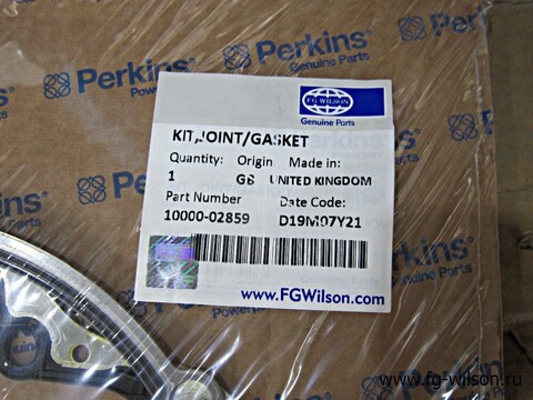Комплект прокладок нижний / GASKET KIT - BOTTOM АРТ: 10000-02859