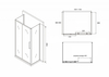 Abber Schwarzer Diamant AG30110BH-S90B-S90B Душевой уголок, 110x90x195