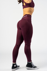 Леггинсы V-shaping Belt Leggings STRONG BEAUTY 425 Бордовые