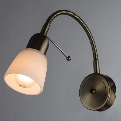 Настенный светильник Arte Lamp LETTURA A7009AP-1AB