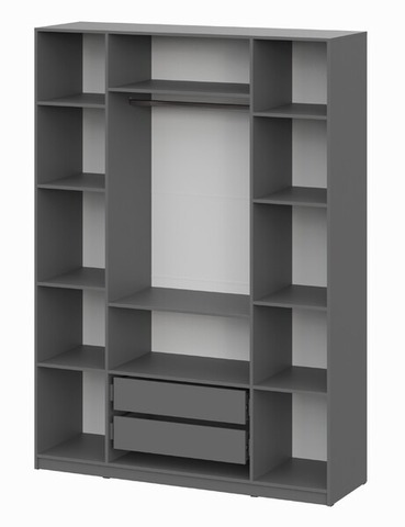 шкаф ШК-5 (графит) 1,6 м