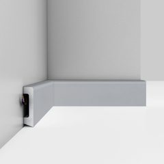 Плинтус напольный Decomaster ECO LINE D234-118 58х16х2400мм