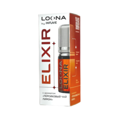 Inflave Loona Elixir Salt 30 мл - Персиковый Чай Лимон (20 мг)