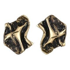 Серьги с чернением