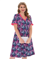 4549 Халат на пуговицах