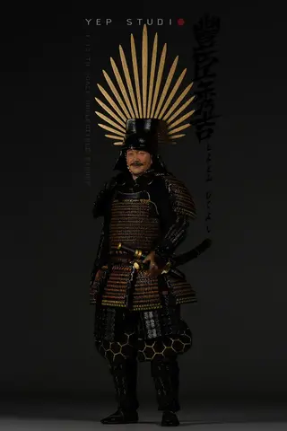 Фигурка Японского полководца Тоётоми Хидэёси 1/12