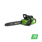 Цепная пила Greenworks GD40CS18 40V (40 см) аккумуляторная, без АКБ и ЗУ