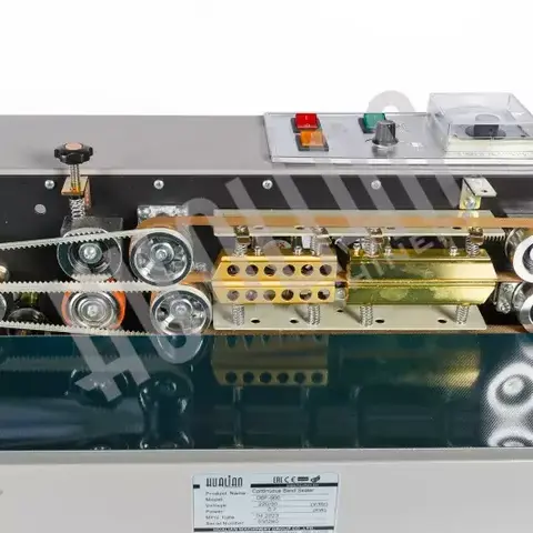 Роликовый (конвейерный) запайщик горизонтального типа DBF-900 LOW COST