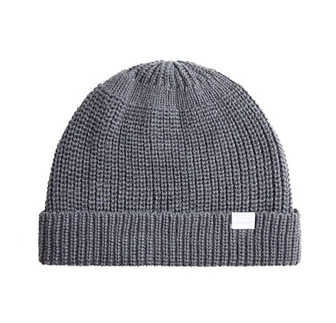 Шапка Alpha Industries Essential Watch Cap Medium Charcoal Heather (Серая)