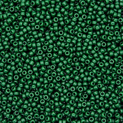 Японский бисер TOHO Round 15/0 (№47H), непрозрачный глянцевый