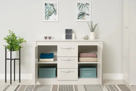 Комод Монако КМ-14 ясень белый