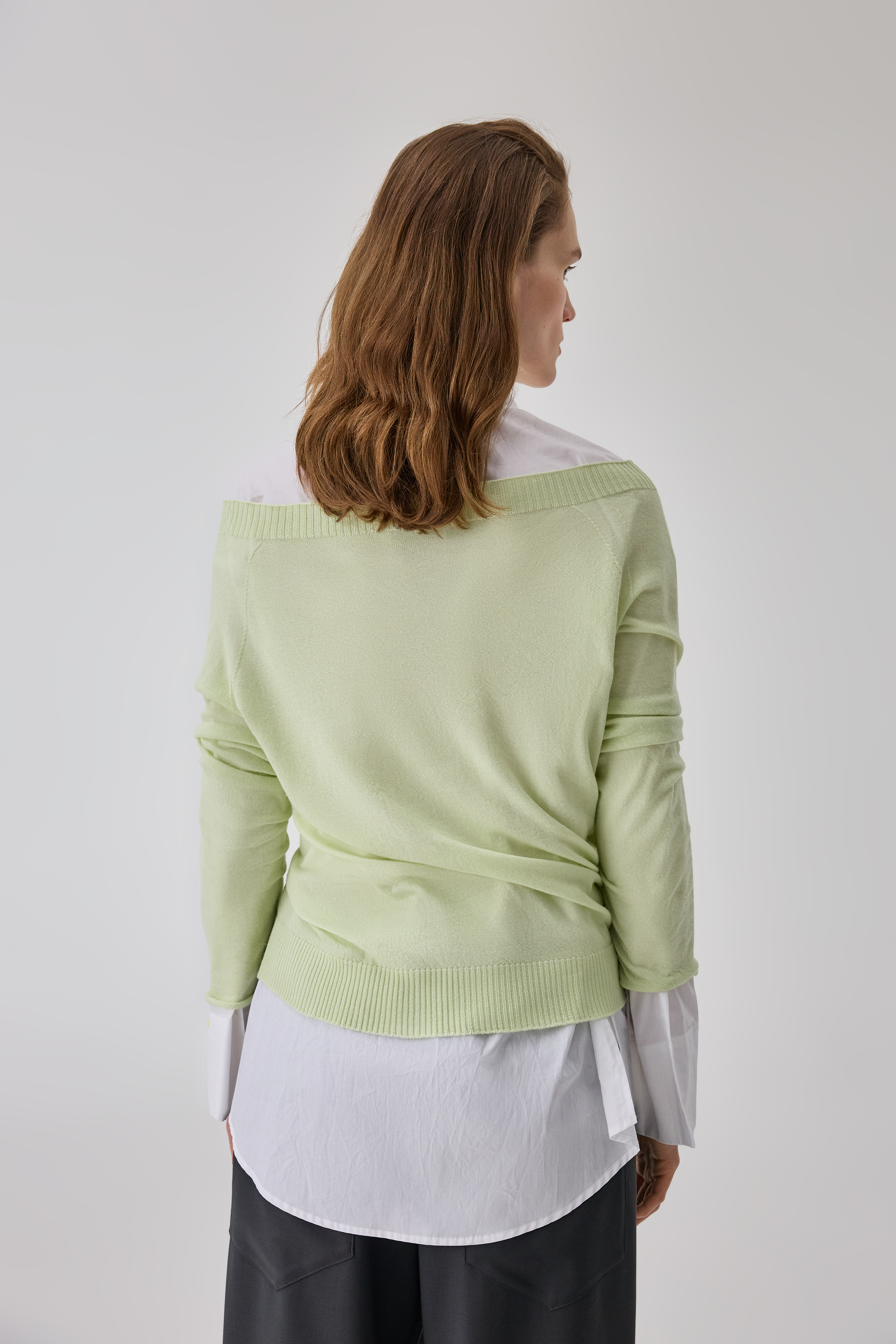 Джемпер Вариант №4 Фенхель