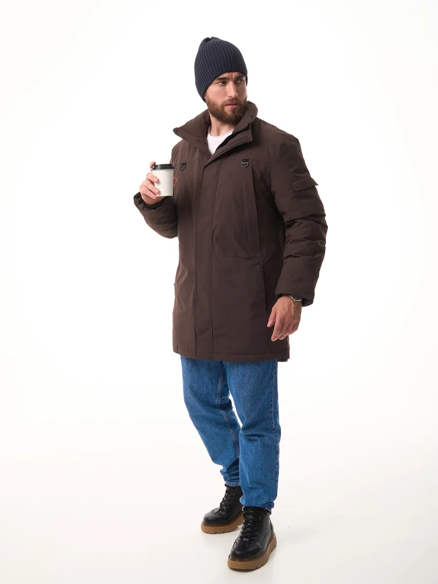 Шапка осенняя бини вязаная зима