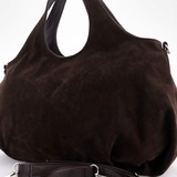 Сумка Саломея 507 эко-замша кофе