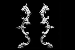 Силиконовый молд № 2082 Декоративные элементы