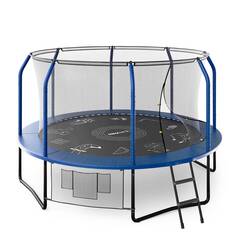 Батут UNIX Line Supreme Game 12 ft (366 см) синий