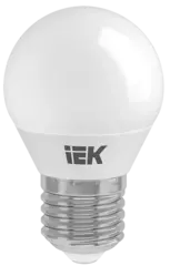 Лампа светодиодная ECO G45 шар 5Вт 230В 3000К Е27 IEK LLE-G45-5-230-30-E27
