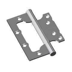 Петля дверная Bravo F-4-2BB 100*75*2,5 C Хром