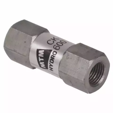 Обратный клапан MTM CKX 600,40л/мин, 410бар, нерж. сталь, 3/8внут.