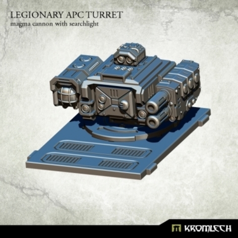 Legionary APC turret: Magma Cannon with Searchlight (1)