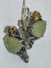 Алла (серьги из серебра)