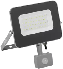 Прожектор СДО 07-30Д светодиодный серый с ДД IP44 IEK LPDO702-30-K03