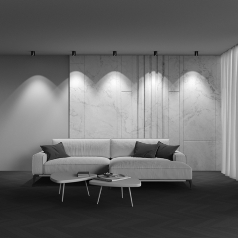 Накладной светодиодный светильник Maytoni Alfa LED C064CL-12W3K-RD-B