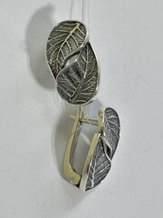 Энса (серьги из серебра)