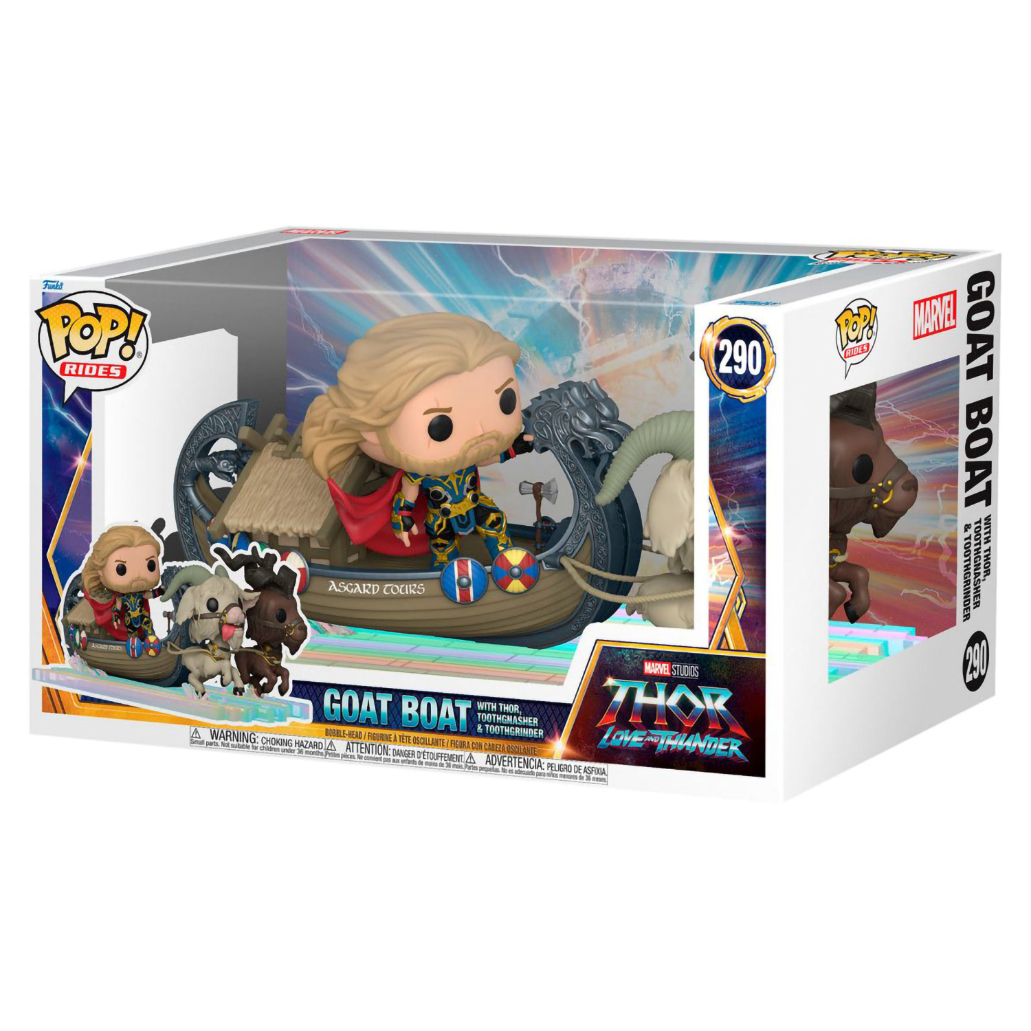 Funko Pop マーベル　ソー　ラブ＆サンダー　ヤギボート Amazon.co.jp: マーベル フィギュア ソー ラブアンドサンダー Funko