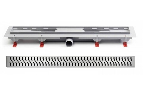 Трап линейный для пола, боковой слив MCH CH950/50H1