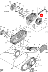 Фильтр воздушный Yamaha 59C154080000