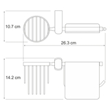 Berkel K-6859 Держатель туалетной бумаги и освежителя