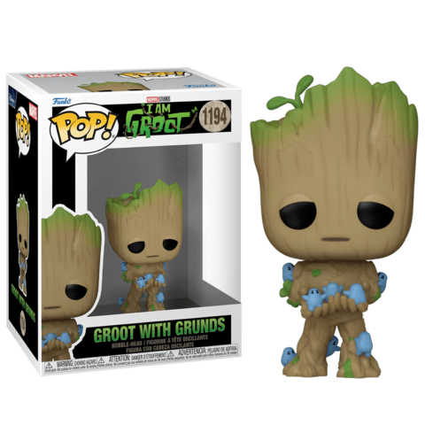 Funko POP! Marvel. I am Groot: Groot with Grunds (1194)