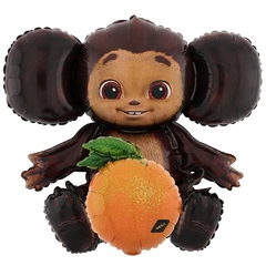 Шар 3D Фигура "Чебурашка Сидячий" 50 см